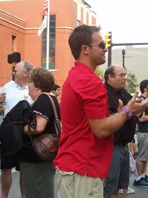 Scene from the West Virginia Italian Heritage Festival